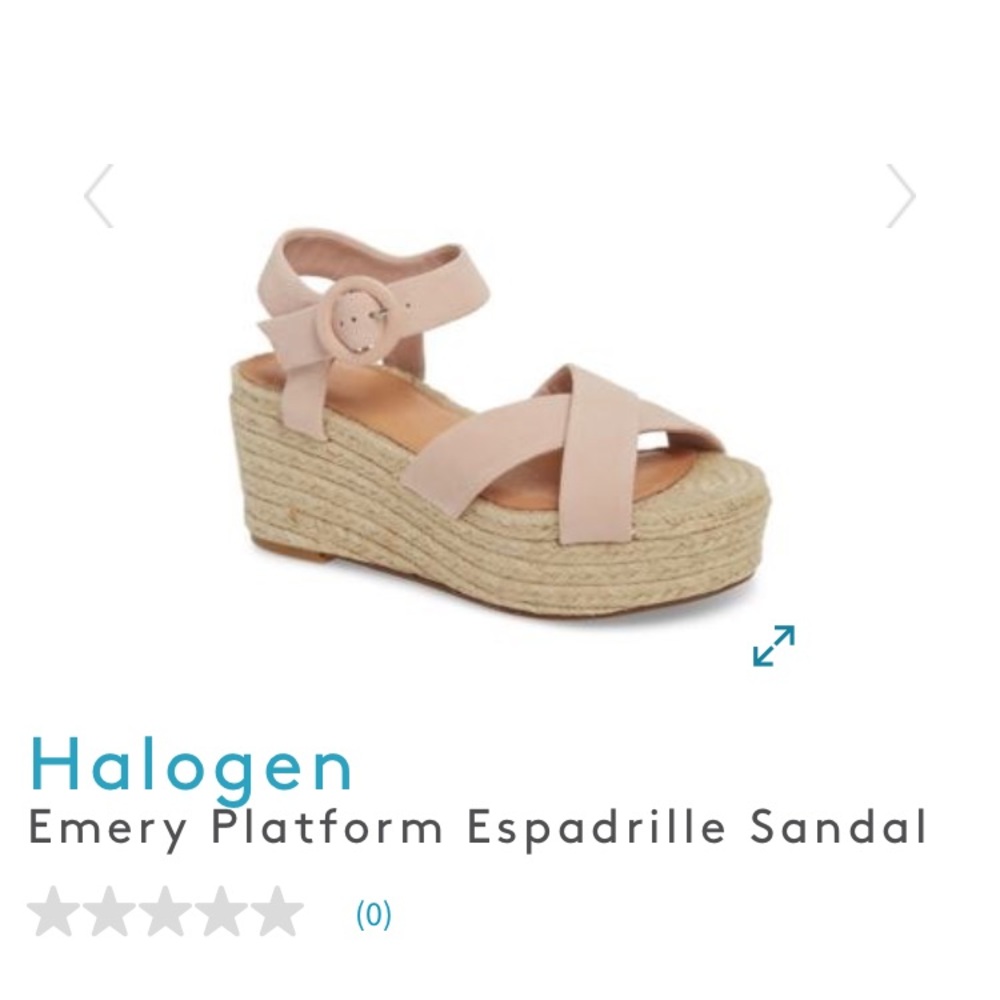 Halogen Emery platform sandal